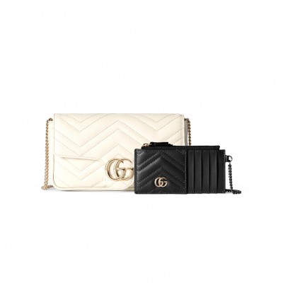 GUCCI GG MARMONT SMALL SHOULDER BAG ‎751526 (21*12*5cm)